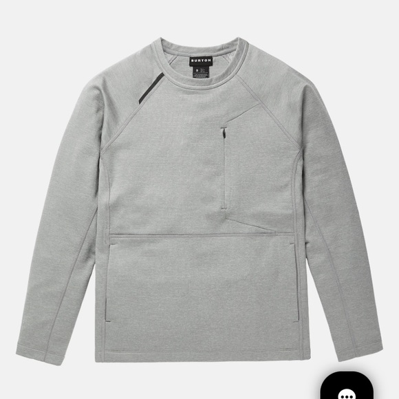 Women's Burton Multipath Grid Crewneck Fleece - Picture 9 of 9